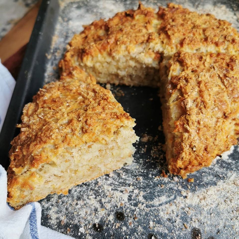Cheese n' Onion Potato Bread Mess Chef