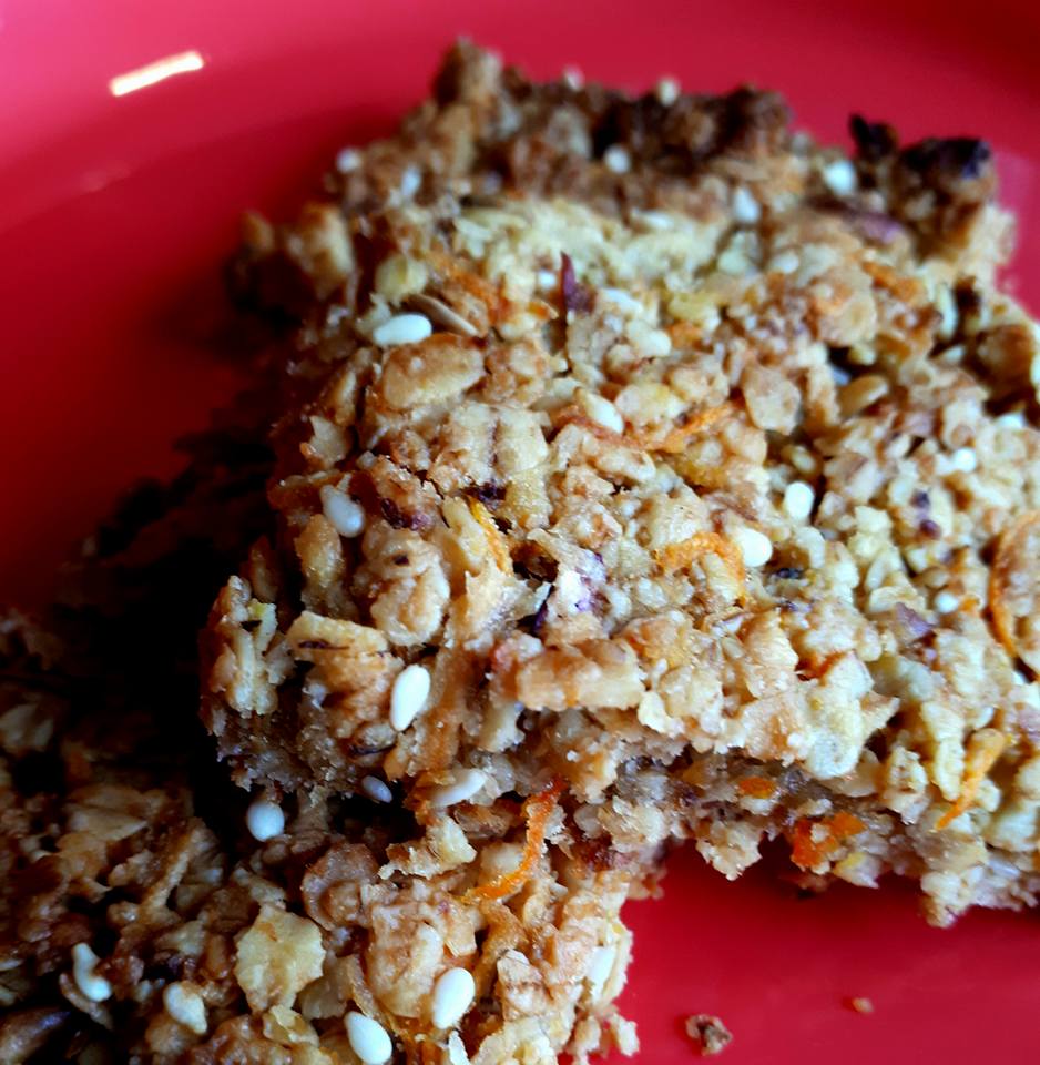 Carrot & Apple Flapjacks Mess Chef
