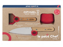 Load image into Gallery viewer, Opinel &#39;Le Petit Chef&#39; Knife &amp; Peeler Set - Mess Chef
